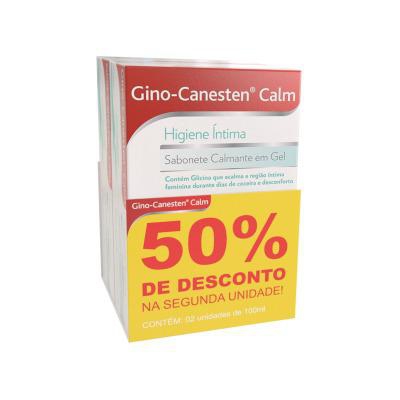 Kit Sabonete Íntimo Em Gel Gino-Canesten Calm 2 Unidades